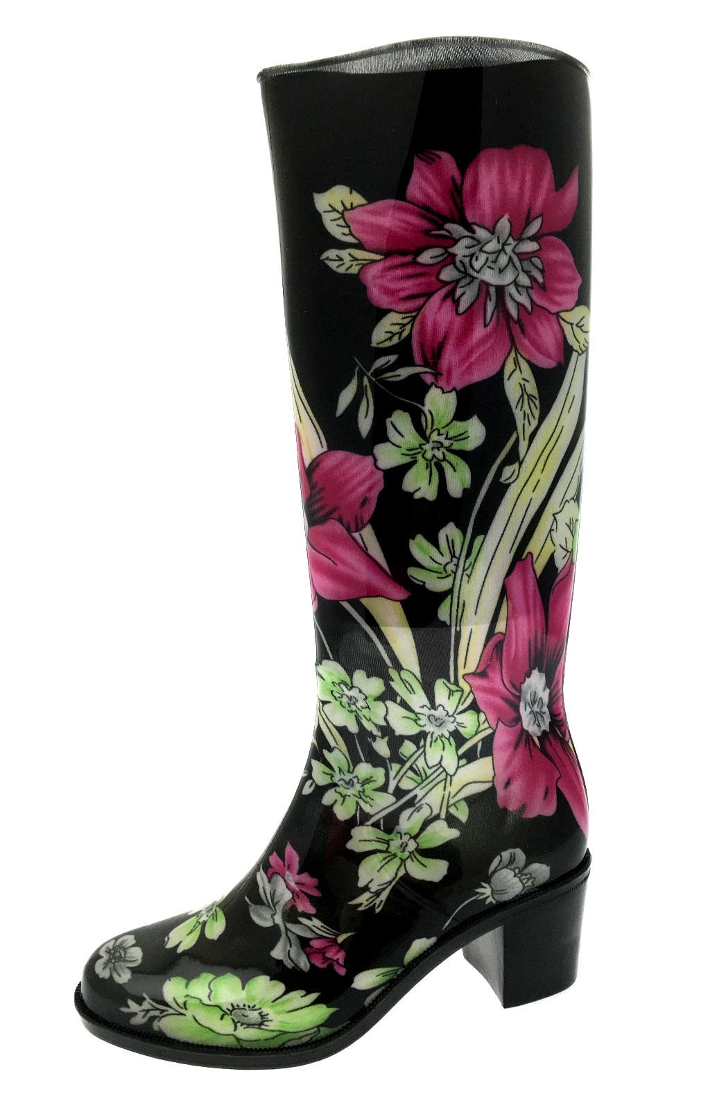 high heel rain boots amazon